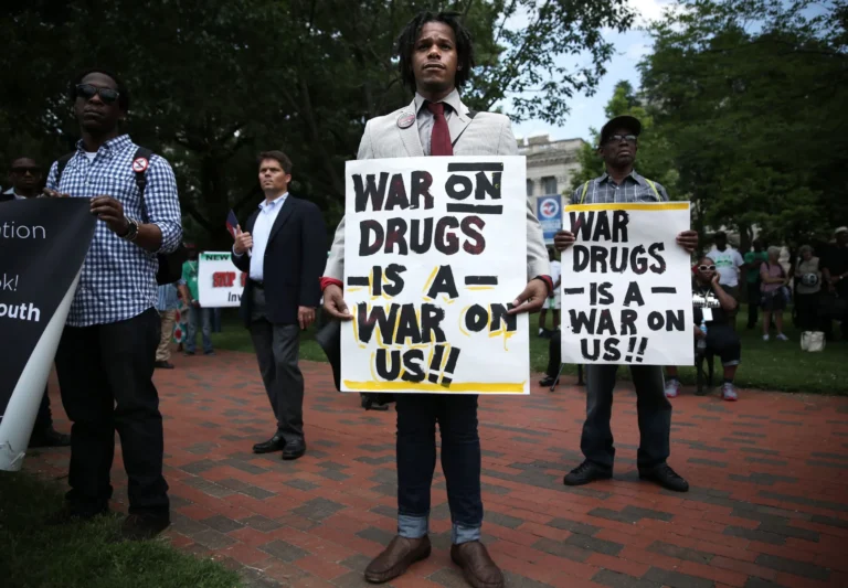 War on Drugs Protest