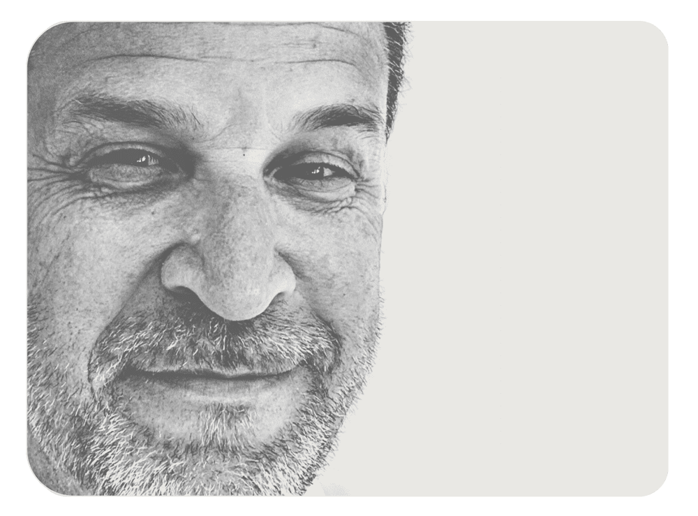 higher-collective-Dave-Website headshot of David Bernier in black and white